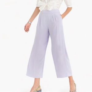 JCREW 365 CREPE WIDE LEG CROPPED PANTS SZ 2 NWOT